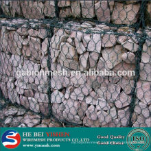 2014 China Hot Sale galvanized or pvc coated gabion mesh